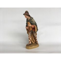 Hirte mit Dudelsack coloriert 15 cm